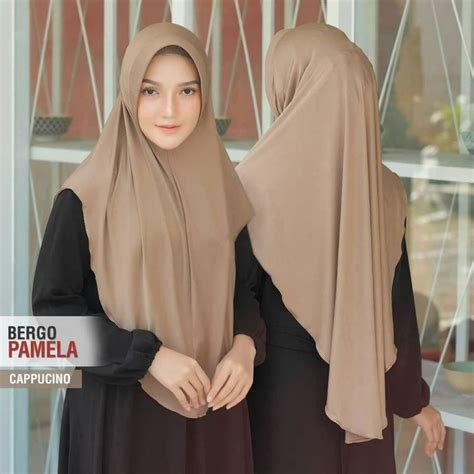 Jual BERGO PAMELA PINGUIN JERSY HIJAB SPORT HIJAB OLAHRAGA Ijab