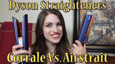 Dyson Airstrait Vs Dyson Corrale: Which Dyson Straightener Should You Get - YouTube