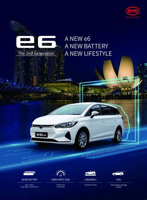 Byd E Coming To Malaysia Five Seat Ev Mpv Blade Lfp Battery Up To