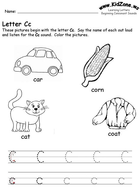 Best 25 Letter C Worksheets Ideas On Letter K Words Letter C Worksheets