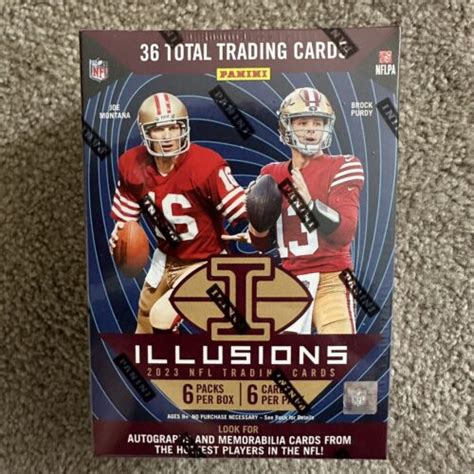 Panini Illusions Football Trading Cards Blaster Box Factory