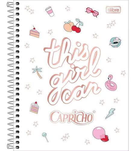 Cuaderno Capricho Colegial 2021 De Tapa Dura 01x1 80fls MercadoLibre