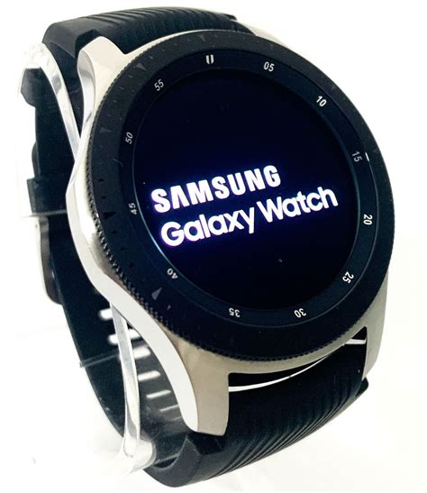 Samsung Galaxy Watch Sm R Amoled Smartwatch Mm Stainless Steel Black