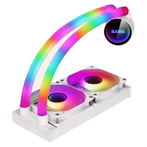 Sama 360mm Infinite Mirror All In One Cpu Liquid Cooler Tirple Quiet Pwm Fan Water