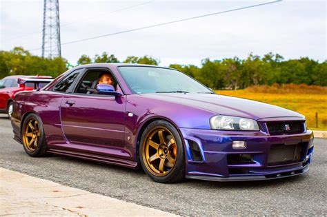 Nissan Skyline Gtr R34 Midnight Purple 689970 Nissan Skyline Gtr R34