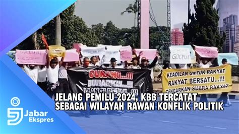 Jelang Pemilu 2024 KBB Tercatat Sebagai Wilayah Rawan Konflik Politik