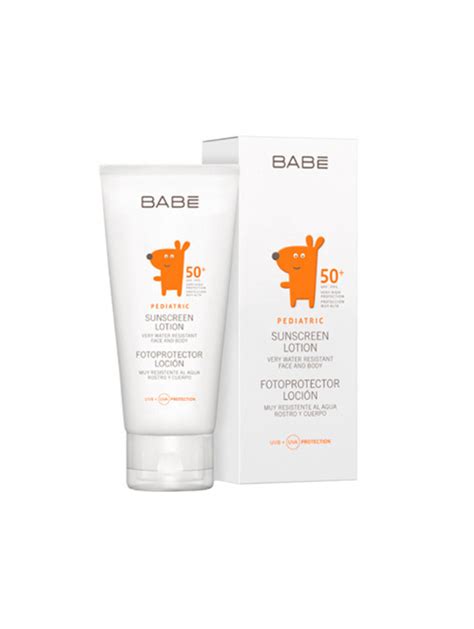 Babe Pediatric SPF50 apsauginis losjonas nuo saulės vaikams 100 ml