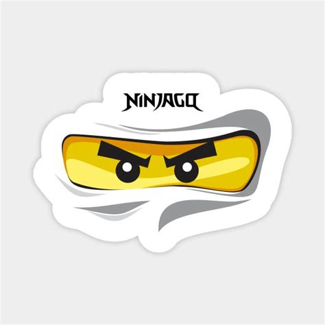 Ninjago Eyes White Ninja Zane Fanart Fanmade T Shirt By Kaitokid