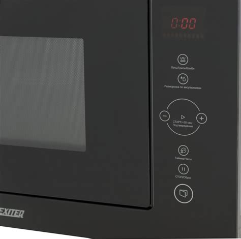 Встраиваемая микроволновая печь EXM-106 black - EXITEQ.COM