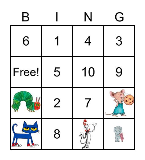 BINGO! for Books Bingo Card