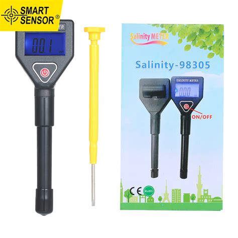 Smart Sensor Seawater Salinity Refractometer Portable Handheld Salinity