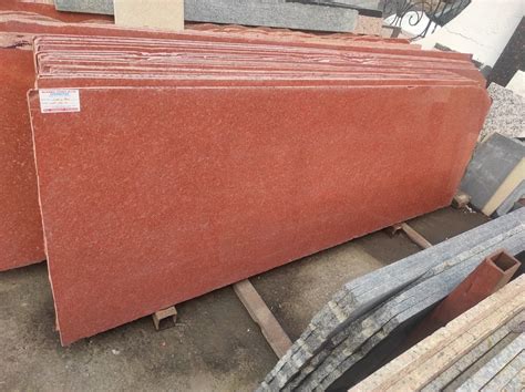 Big Slab Polished Lakha Red Granite For Countertops Thickness Mm