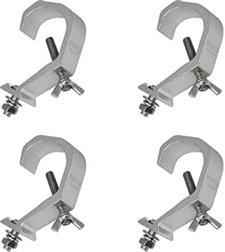 Amazon 4pcs Stage Light Clamp Hook Aluminum Alloy Clamp Safety