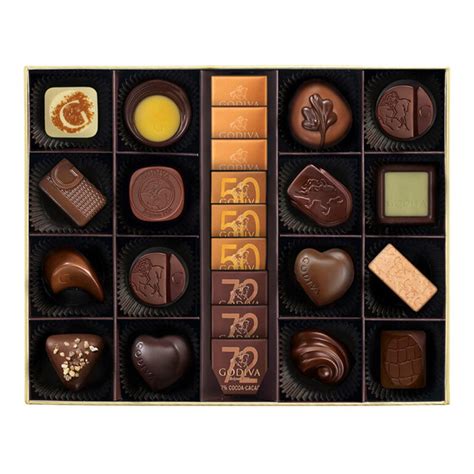 Gold Ballotin 25 Pcs Godiva Chocolate