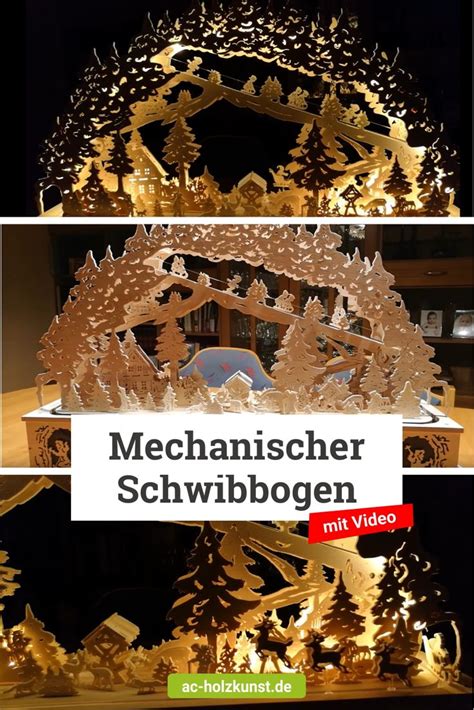 Mechanischer Schwibbogen Video Schwibbogen Dekoration Weihnachten