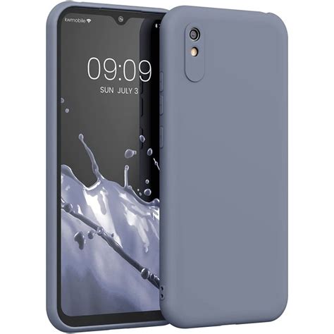 Kwmobile Flexible Rubber Case Lavender Grey