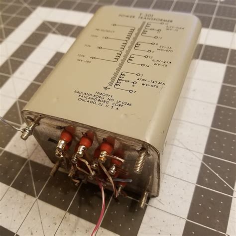 Rauland Borg T Tf B Yy Lp Transformer Reverb