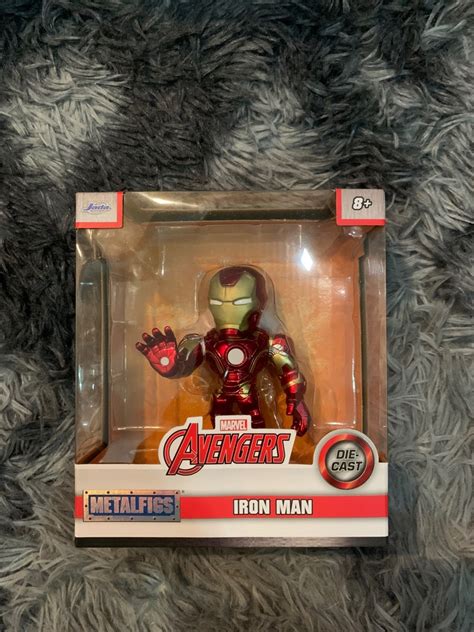 Metalfigs Iron Man Figurine Hobbies Toys Toys Games On Carousell