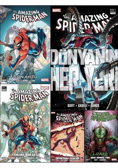 Marvel Amazing Spiderman Örümcek Adam 28 29 30 31 32 Cilt