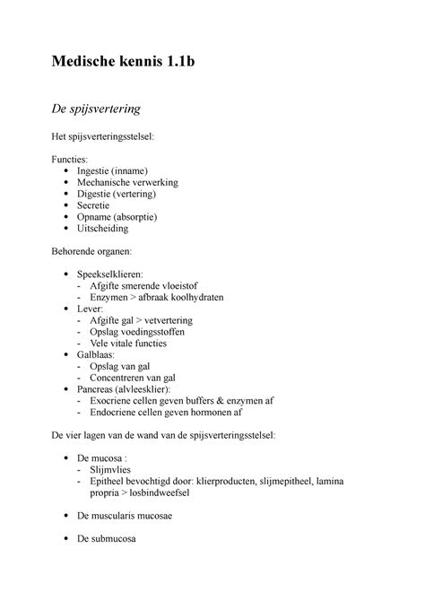 Medische Kennis Zorgt Voor Mechanische Vertering Van Voedsel Door