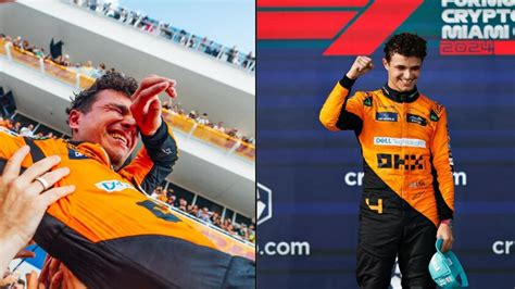 Lando Norris Wins First Ever F1 Race At Miami Grand Prix Social Media