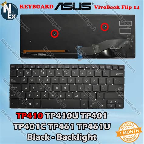 Jual KEYBOARD ASUS VIVOBOOK FLIP 14 TP410 TP410U TP401 TP401C TP461