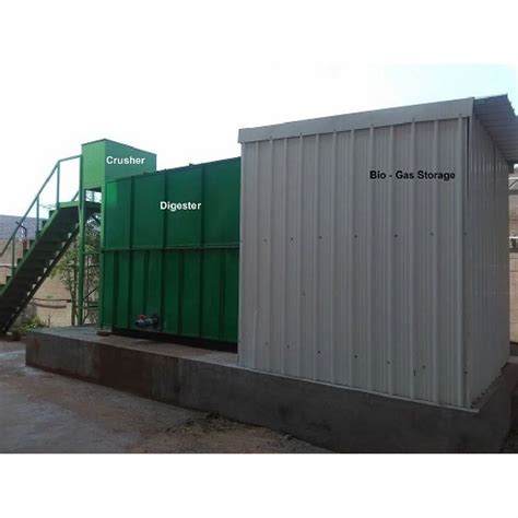 Plant Capacity M Frp Portable Biogas Plant Kgs Cum Plant Ro