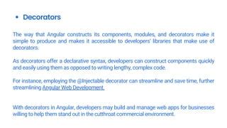 Angular Web App Development Ppt