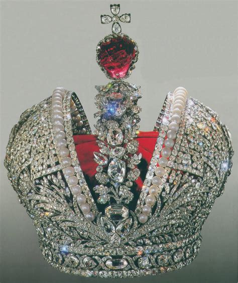 Europe's Royal Jewels — Great Imperial Crown of Russia ♕ Moscow Kremlin...