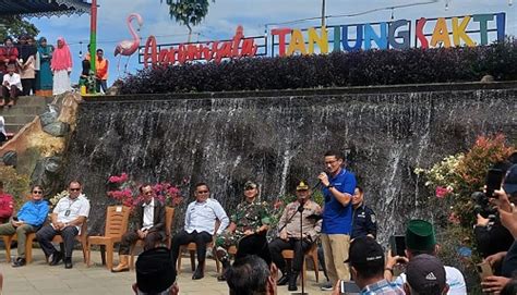 Sandiaga Uno Destinasi Agrowisata Sindang Panjang Tanjung Sakti Lahat