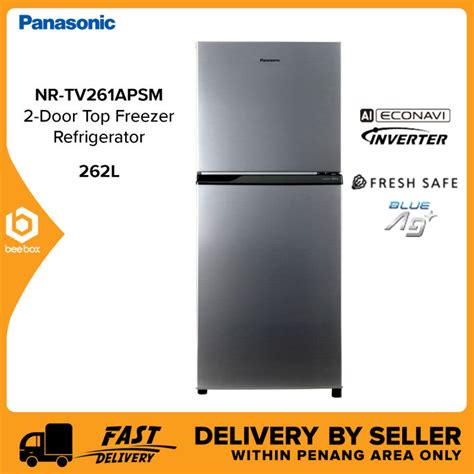 Panasonic Nr Tv Apsm L Inverter Energy Saving Door Top Freezer