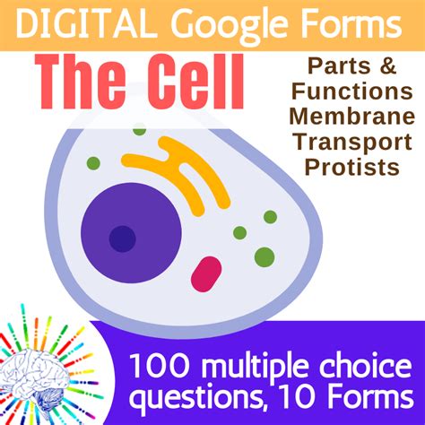 Cell Organelles & Cell Membrane Transport Review Questions