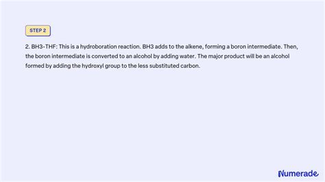 Solved A Common Alkene Starting Material Is Shown Below Predict The