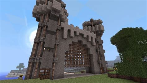 David S Castle Gate Minecraft Project Minecraft Castle Minecraft