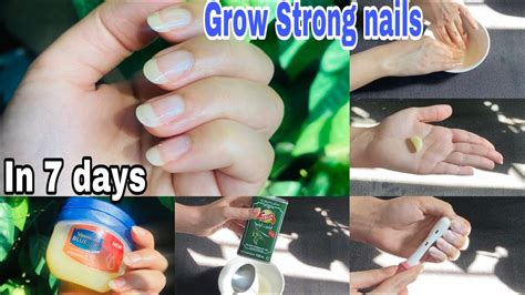 How To Grow Strong And Long Nails Really Faster At Home Nails Care