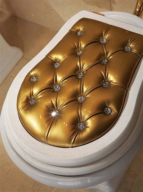 Luxury Gold Toilet Seat by Lineatre | NY New Design