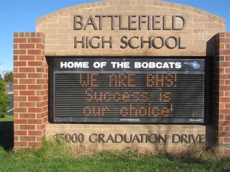 BATTLEFIELD HIGH SCHOOL - Updated January 2025 - 15000 Graduation Dr, Haymarket, Virginia ...