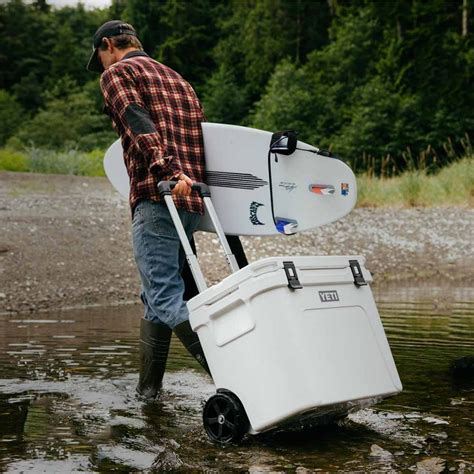 Yeti Roadie 60 Wheeled Cool Box White