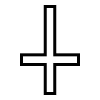 Cross of Saint Peter Icon - Free PNG & SVG 500766 - Noun Project