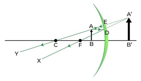 concave mirrors  convex mirrors ray diagrams image formation