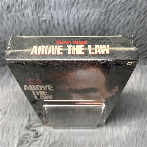 Above The Law Vhs 1988 Warner First Release Steven Seagal New Sealed