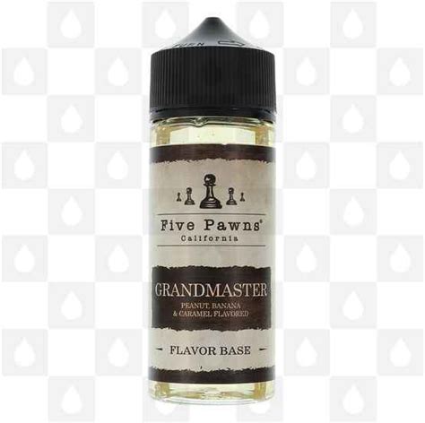 Grandmaster By Five Pawns E Liquid 100ml Short Fill RedJuice UK