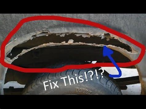 How To Fix Rust Holes On A Budget Using Fiberglass No Welding Artofit