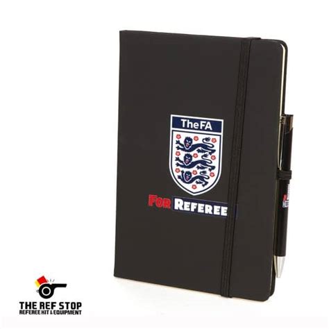 The Fa Official Notebook Fa Referee Match Equipment