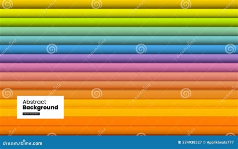 Abstract Horizontal Colorful Background Design Stock Vector ...