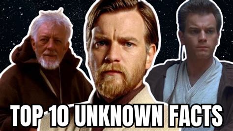 10 Crazy Obi Wan Kenobi Facts You Didnt Know YouTube