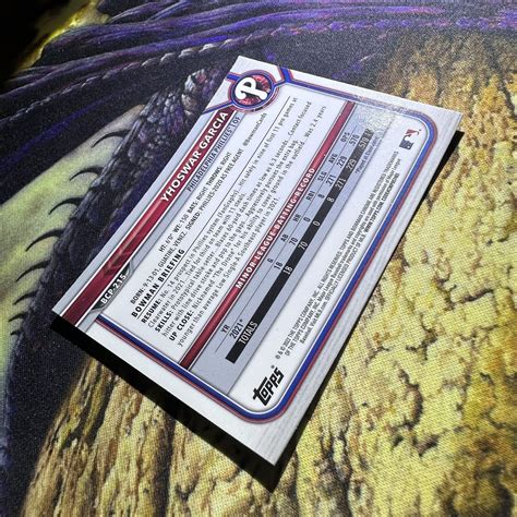 Yhoswar Garcia Bowman Chrome Sapphire Base Bcp Philadelphia