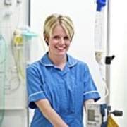 Nurse With Iv Infusion Machine Photograph By Lth Nhs Trust Science