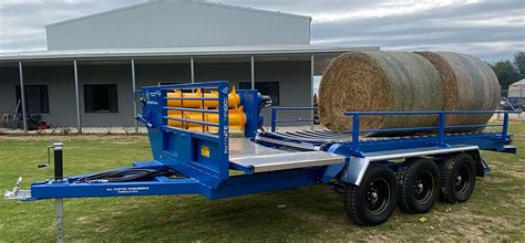 Haymate Offers High Capacity Feed Out Carts For Round Or Square Bales