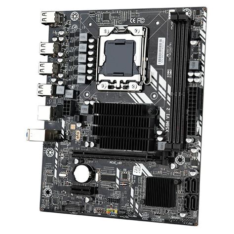 Placa-mãe X58M 2.0 com Cpu Xeon E5630 Combo lga 1366 de Ram Ddr3 1333hz ...